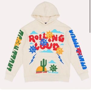 Rolling Lound WILD WEST HOODED SWEATSHIRT CALI 23 MEDIUM